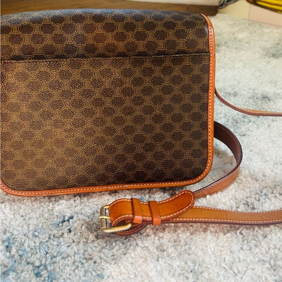 Celine Brown Monogram Crossbody Bag - Picture 4 of 6
